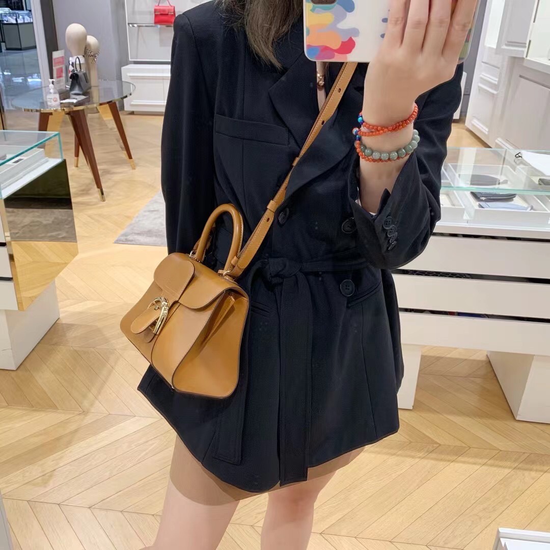 델보 브리앙 박스백 미듐